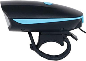DubKart Cycling Bicycle LED Electric Horn & Flashlight with USB Charging