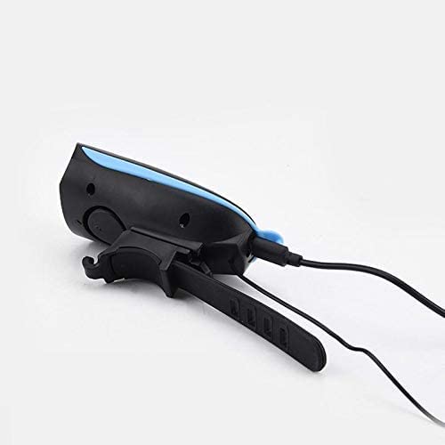 DubKart Cycling Bicycle LED Electric Horn & Flashlight with USB Charging