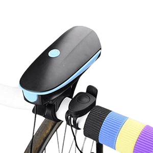 DubKart Cycling Bicycle LED Electric Horn & Flashlight with USB Charging