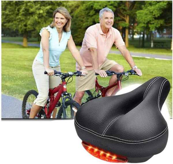 DubKart Cycling Bicycle Seat with LED Back Light