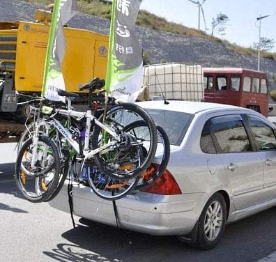 DubKart Cycling Universal Car Rear Trunk Bike Cycle Carrier Rack