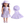 Dubkart Dolls 18-Inch Cute Doll Prom Dress Clothes Princess Gown