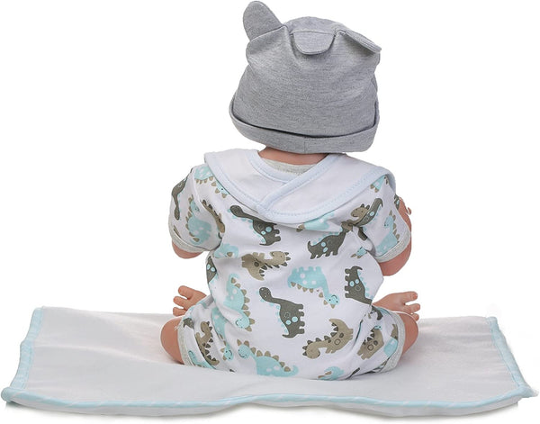 Dubkart Dolls 22 Inch Dinosaur Theme Real Life Like Reborn Baby Doll