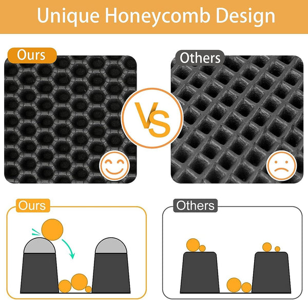 Dubkart Double Layer Cat Litter Trapping Mat 40x50cm