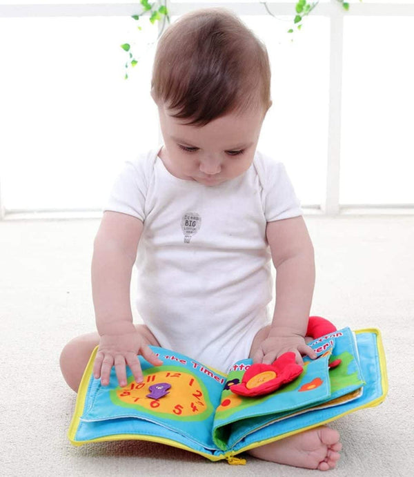 Dubkart Educational toys Kids Soft Cloth Fabric Story Baby Educational Book