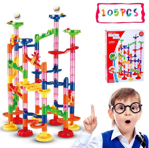 Dubkart Educational toys Marble Run Railway Creative Maze Balls Game Toy