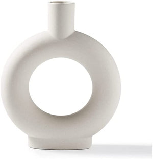 Dubkart Elegant Nordic Hollow Flower Vase Home Décor