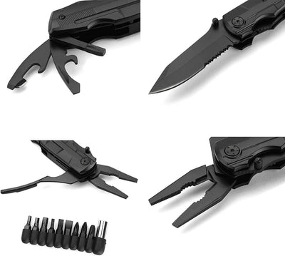 Dubkart Emergency Survival Hunting Foldable Knife Tool Kit