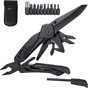 Dubkart Emergency Survival Hunting Foldable Knife Tool Kit