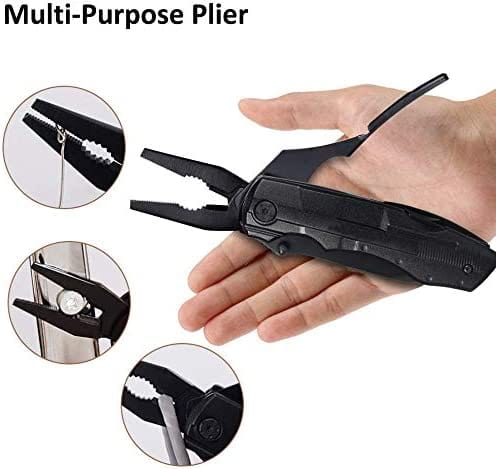 Dubkart Emergency Survival Hunting Foldable Knife Tool Kit