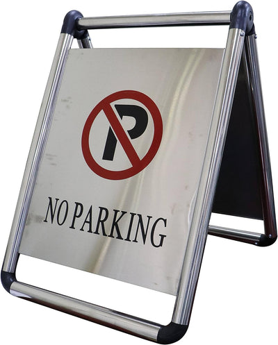 Dubkart Foldable A Shaped No Parking Stand