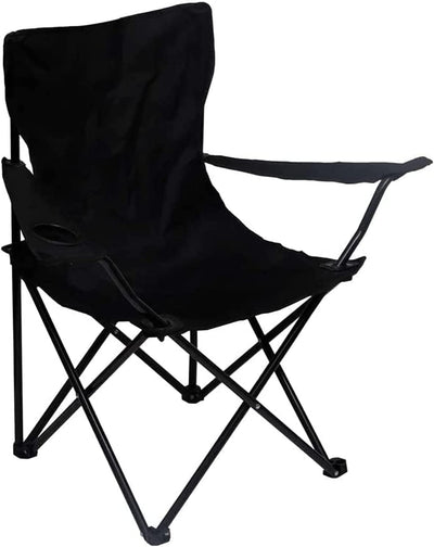 Dubkart Foldable Outdoor Desert Beach Camping Fishing Chair with Cup Holder