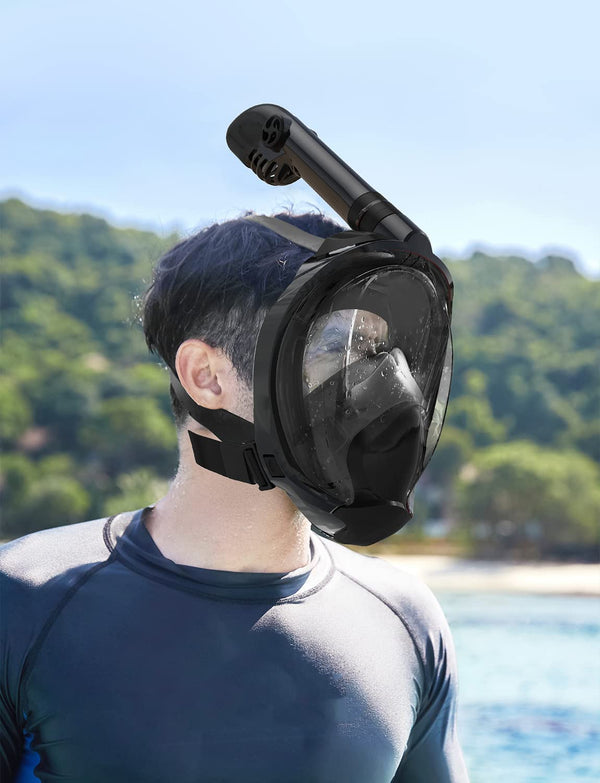 Dubkart Full Face Snorkelling Diving Scuba Mask (Large)