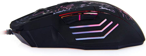 Dubkart Gaming 7 Buttons 3200Dpi LED Backlight USB Wired Gaming Mouse
