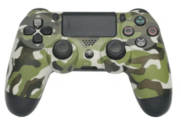 Dubkart Gaming Green Camouflage DUALSHOCK Wireless Controller for Sony PlayStation PS4