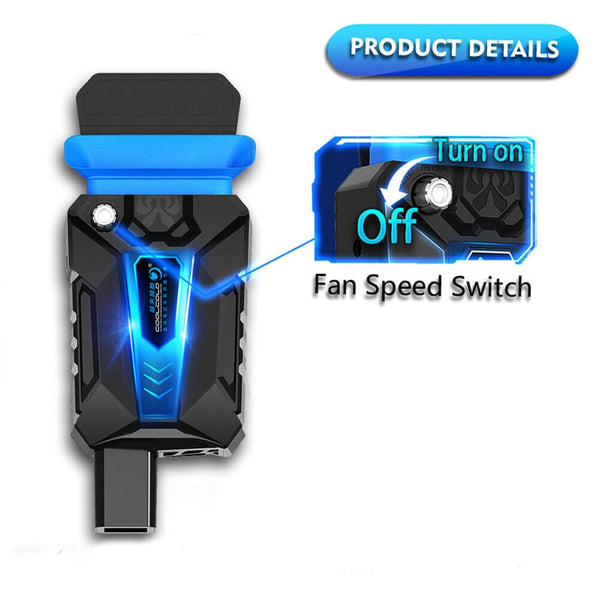 Dubkart Gaming Super Quiet Laptop Cooling Fan