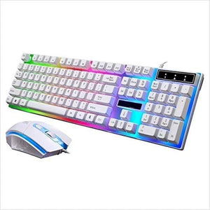 Dubkart Gaming Wired Colorful Backlight Professional Gaming Keyboard & Mouse