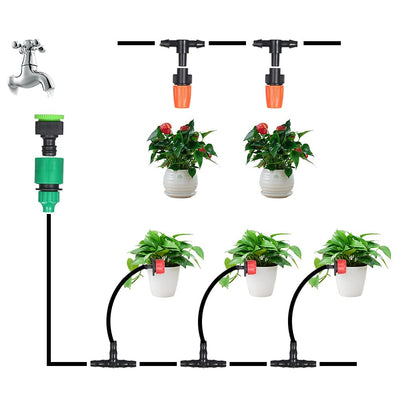 Dubkart Gardening accessories Automatic Self Watering Micro Drip Plants Gardening Irrigation System