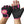 Dubkart Gloves Gym Sports Fitness Workout Riding Cycling Gloves (Blue / Pink)
