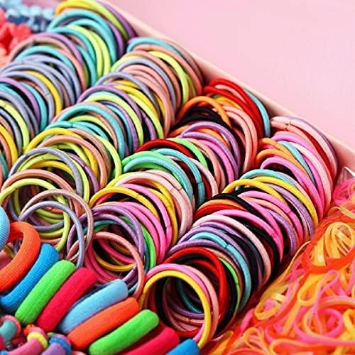 Dubkart Hair accessories 780 PCS Korean Baby Kids Colorful Hair Clip Ties