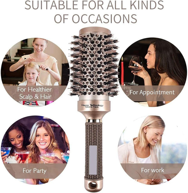 Dubkart Hair Care 53mm Round Hair Styling Blow Drying Brush