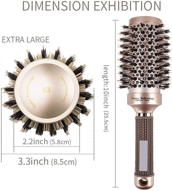 Dubkart Hair Care 53mm Round Hair Styling Blow Drying Brush