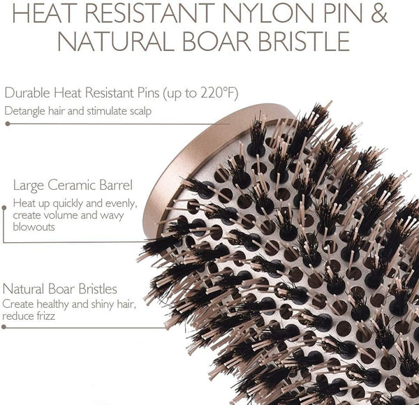 Dubkart Hair Care 53mm Round Hair Styling Blow Drying Brush