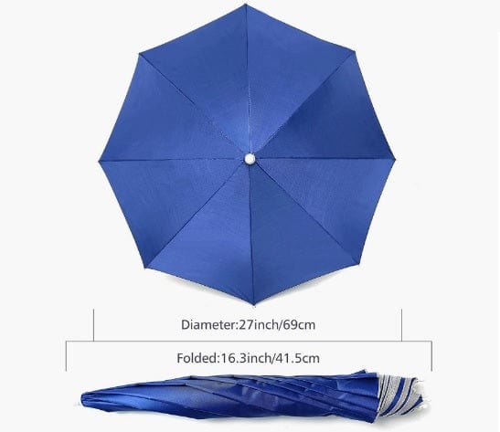 Dubkart Head Mounted Umbrella Hat Foldable
