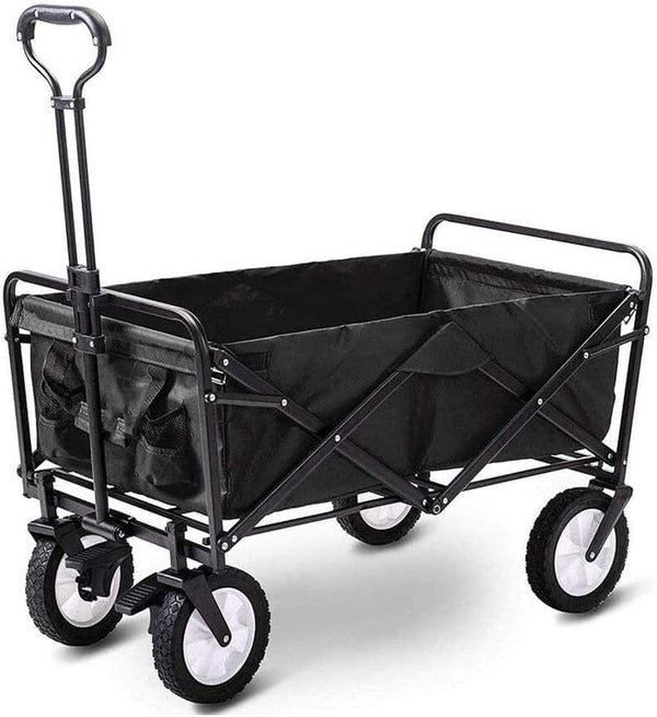 Dubkart Heavy Duty Folding Collapsible Utility Wagon Cart Trolley