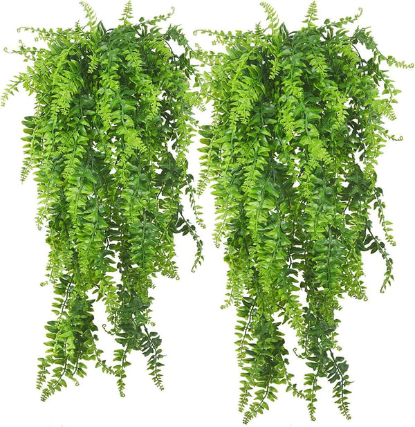 Dubkart Home decor 2 PCS Artificial Fake Ivy Leaf Plants