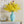 Dubkart Home decor 3 PCS Decorative Artificial Yellow Orchid Flower Plants