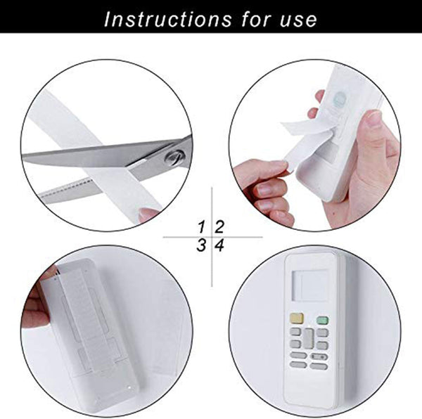 Dubkart Hook & Loop Velcro Self Adhesive Sticky Strip Tape