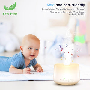 Dubkart Humidifiers Humidifier Oil Fragrance Diffuser with Ambient Light