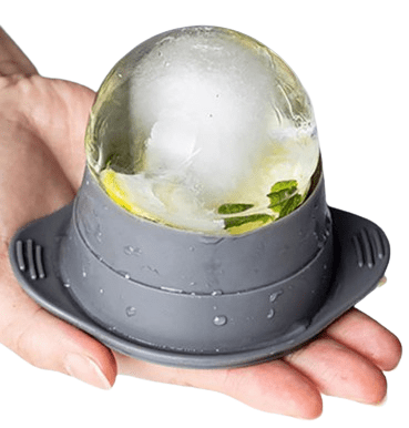 Dubkart Ice moulds 4 PCS Sphere Ice Cube Silicone Mold Cocktail Whiskey Drinks