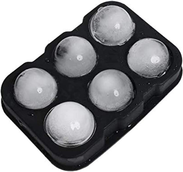 Dubkart Ice moulds 6 Hole Ice Cube Sphere Ball Mold Bar Party Cocktails