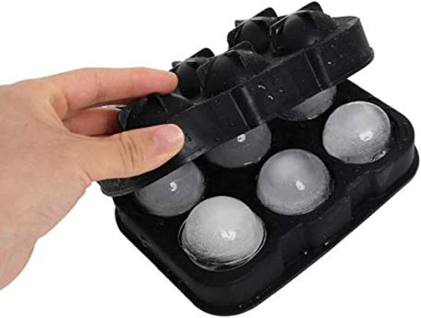 Dubkart Ice moulds 6 Hole Ice Cube Sphere Ball Mold Bar Party Cocktails