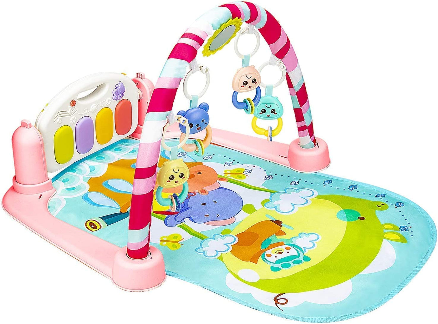 Dubkart Infant Care 3in1 Baby Activity Play Gym Mat Music & Lights