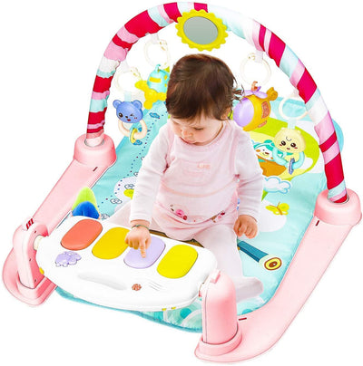 Dubkart Infant Care 3in1 Baby Activity Play Gym Mat Music & Lights
