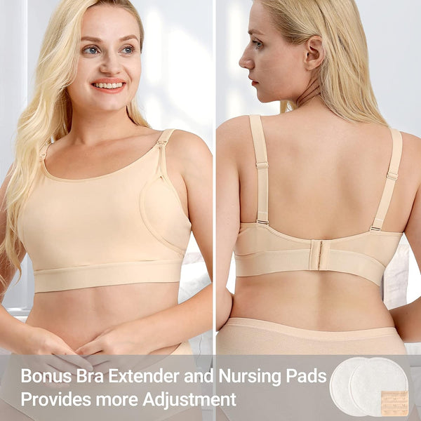 Dubkart Infant Care Momcozy Hands Free Breastfeeding Pumping Bra (X X Large)