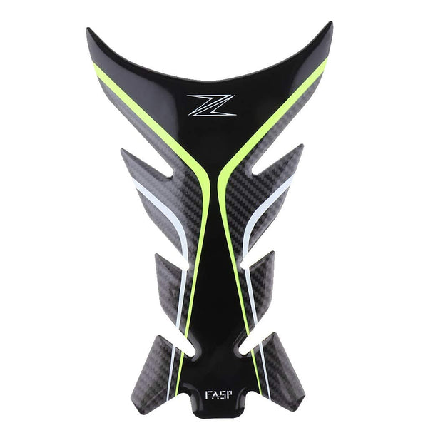 DubKart Kawasaki Z Series Motorcycle Bike Fuel Tank Pad Sticker 3D Decal