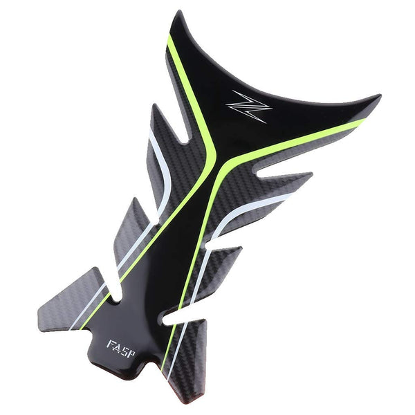 DubKart Kawasaki Z Series Motorcycle Bike Fuel Tank Pad Sticker 3D Decal