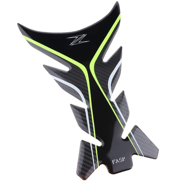 DubKart Kawasaki Z Series Motorcycle Bike Fuel Tank Pad Sticker 3D Decal