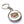 Dubkart Key chains Cadillac Emblem Logo Keychain Pendant Key Ring Zinc Chrome