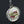 Dubkart Key chains Cadillac Emblem Logo Keychain Pendant Key Ring Zinc Chrome