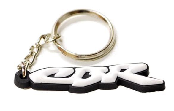 Dubkart Key chains Honda CBR Handlebar Scratch Safe Rubber Keychain Key Ring