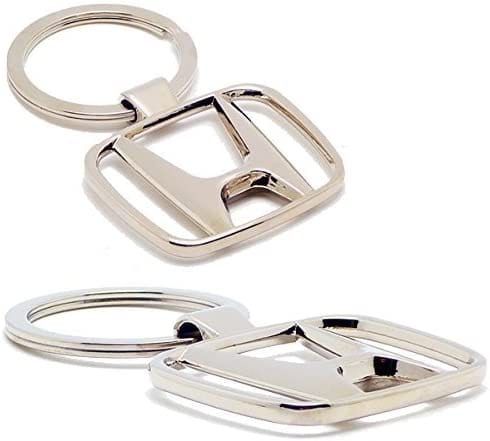 Dubkart Key chains Honda Emblem Logo Pendant Keychain Key Ring