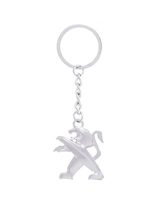 Dubkart Key chains Peugeot Emblem Keychain Logo Key Ring Zinc