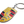 Dubkart Key chains Porsche Metal Emblem Logo Keychain Pendant Key Ring
