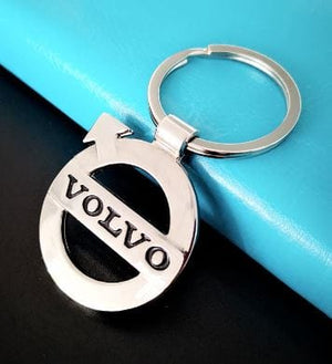 Dubkart Key chains Volvo Emblem Logo Keychain Key Ring Zinc