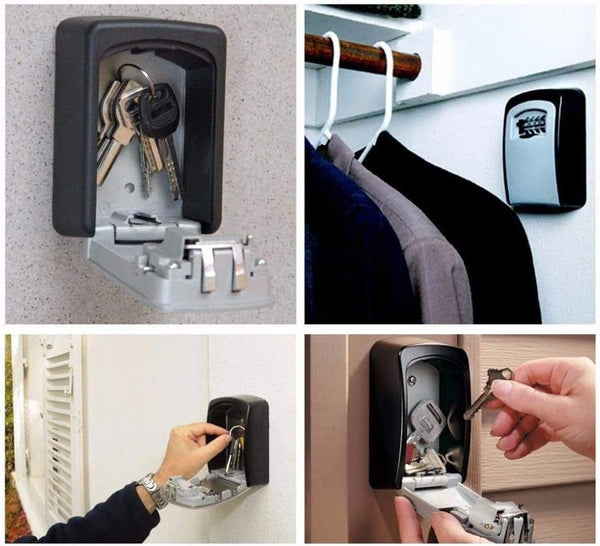 Dubkart Key Storage Lock Box Key Safe Wall Mounted
